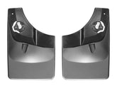 15-20 Ford F-150 WeatherTech 120044 w/ Fender Lip Molding No Drill Rear Mudflaps